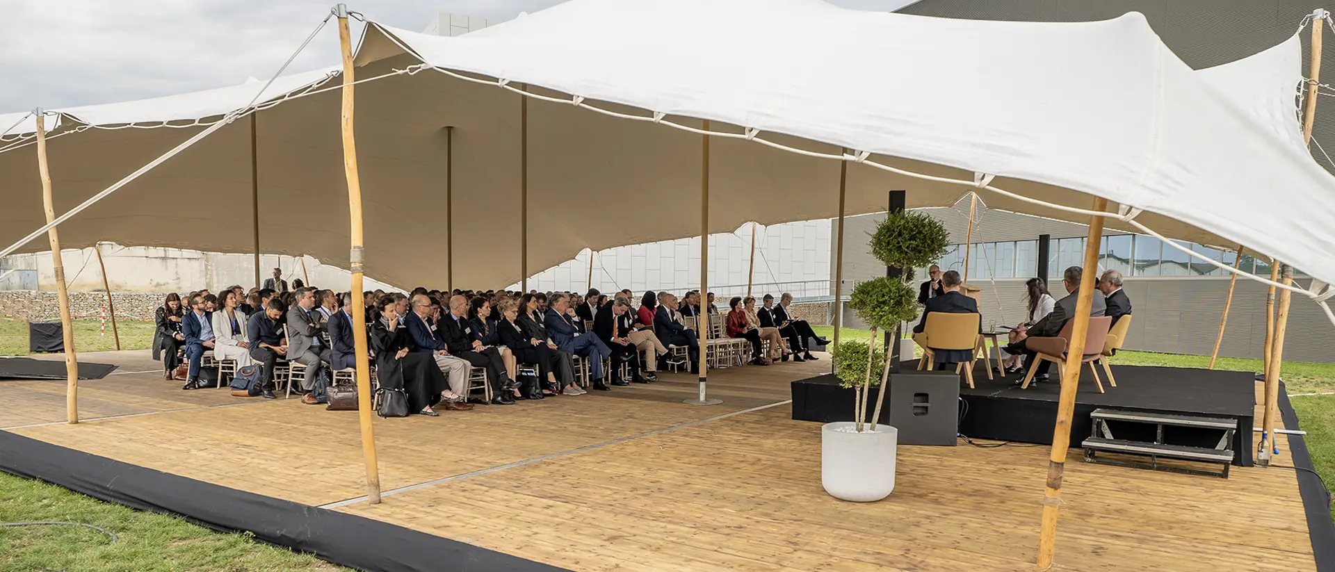 Evotec — Vue d'ensemble de l'inauguration